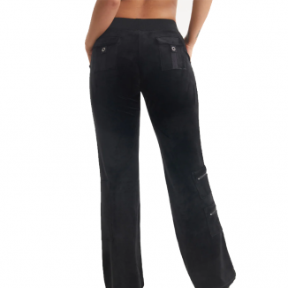 Juicy Couture Solid Black Leggings Size L - 77% off
