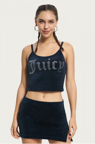 Juicy Velour Crop Tank